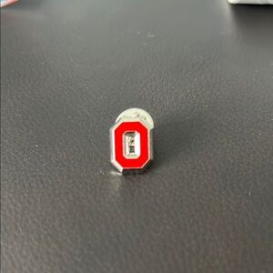 Ohio State Buckeyes Red "O" Logo Shirt Lapel Hat Pin / Button - Brand New